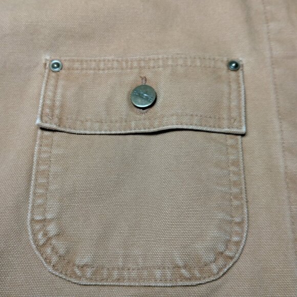 Carhartt Chore Jacket WVU Mountaineers 2XL Brown Duck Canvas 101322 211 Work - Picture 9 of 16